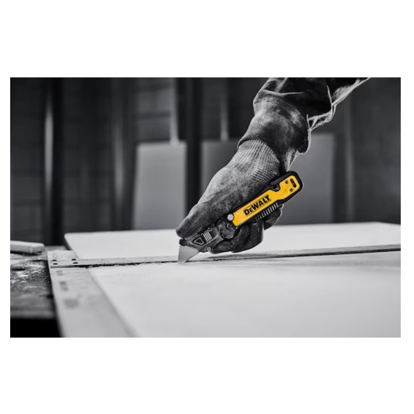 Folding Utility Knife, Dewalt, Push & Flip - 5