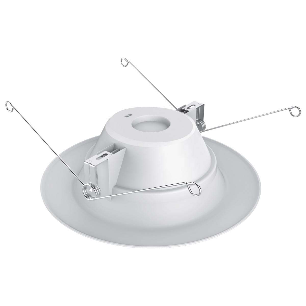 LED Retrofit Downlights, Satco, 6 in, 65 Watt Equivalent, 650 Lumens, 5000 K, White - 2