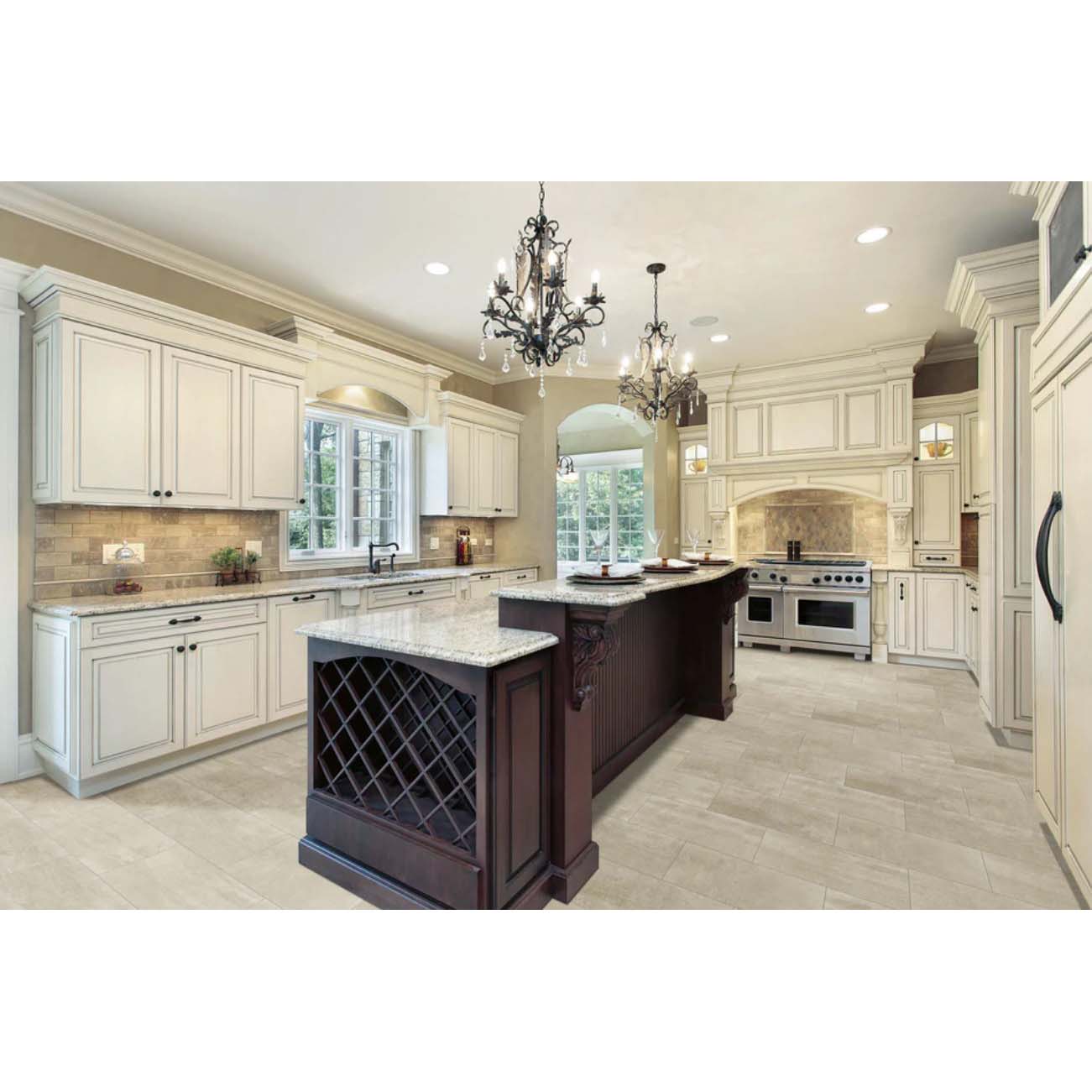Emser Potenza Floor Tile, Emser Tile, 12 in W x 24 in L, Gray - 2