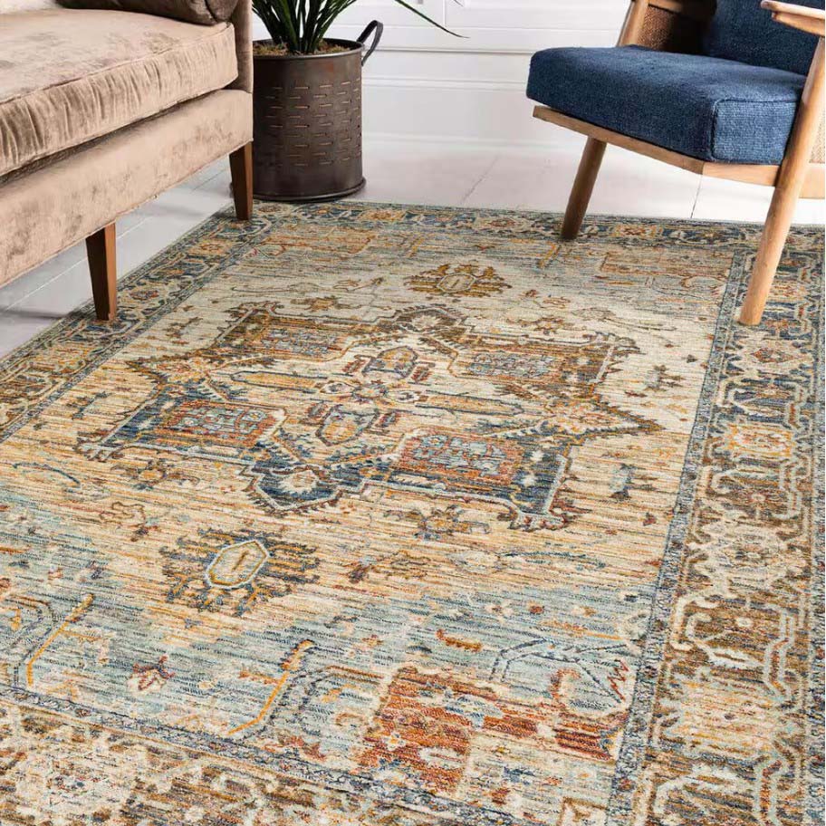 Bergama Area Rug, Dalyn, Riverview, 5 ft W, 7 ft 10 in L - 5