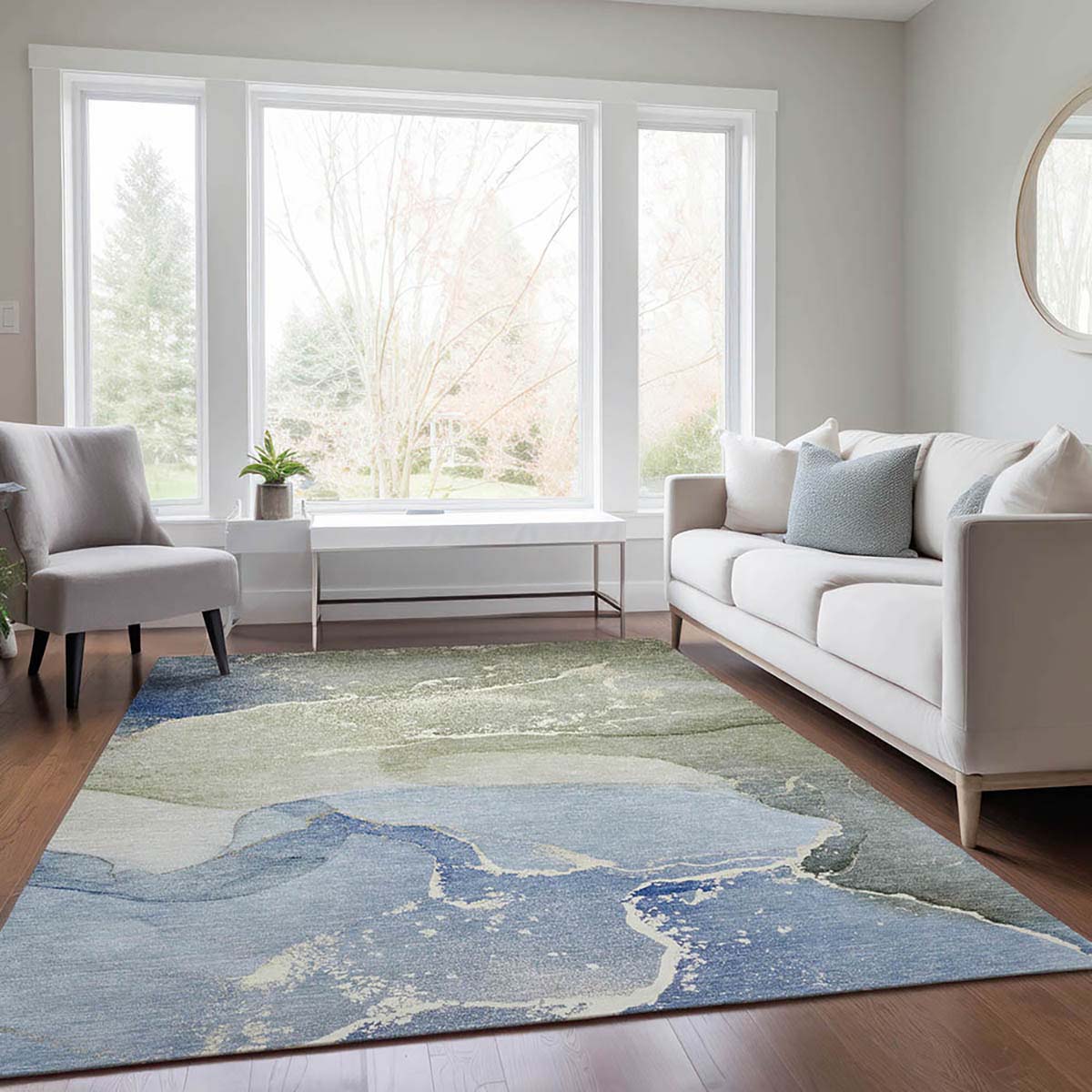 Odyssey Area Rug, Dalyn, Sky, 5 ft W, 7 ft 6 in L - 5