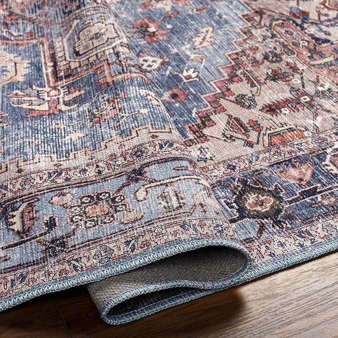Amelie Area Rug, Surya, Blue, 2 ft W, 2 ft 11 in L - 3