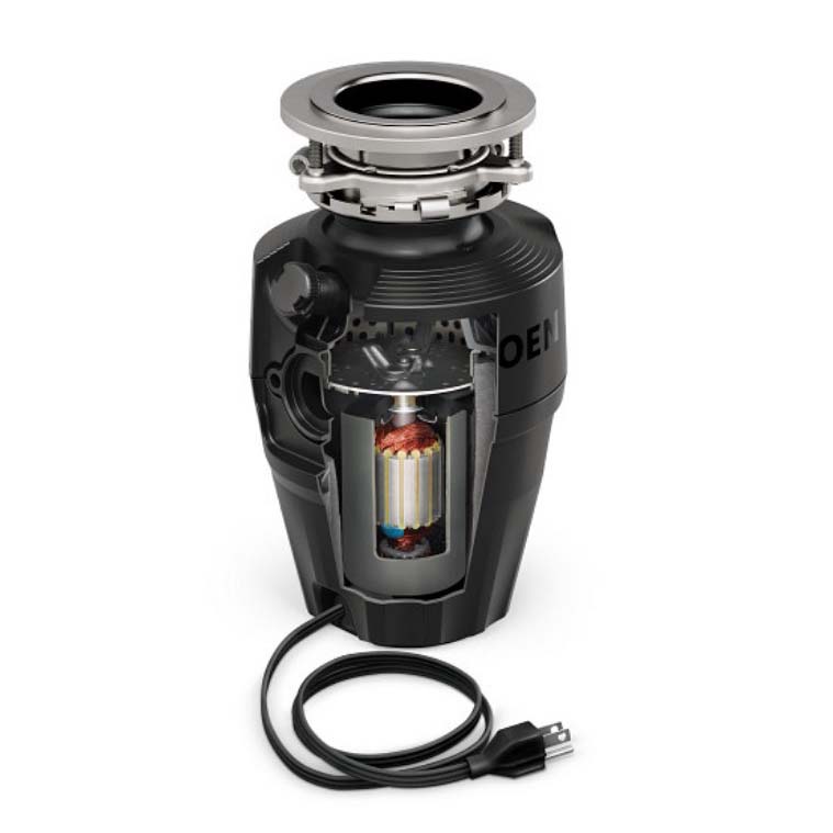 Host Series Garbage Disposal, Moen, 3/4 hp - 4