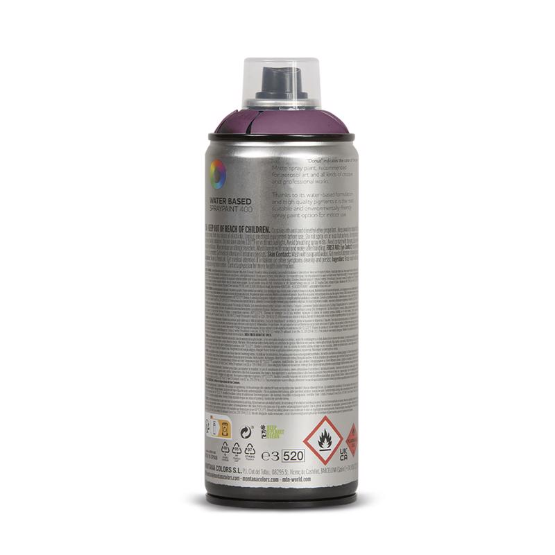 Spray Paint, MTN Colors, Water-Based, Rioja Red, 10 oz Can - 2