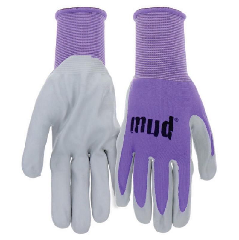 MUD FLEX NITRILE DIP WOMENS L - 1