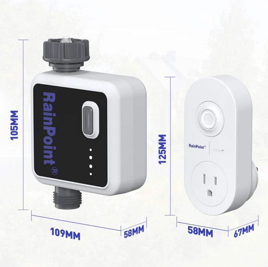 Water Timer, Rainpoint, 1 Zone, Wifi - 4