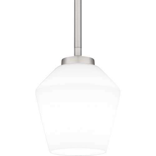 Nielson Mini Pendant Light, Quoizel, Brushed Nickel - 3