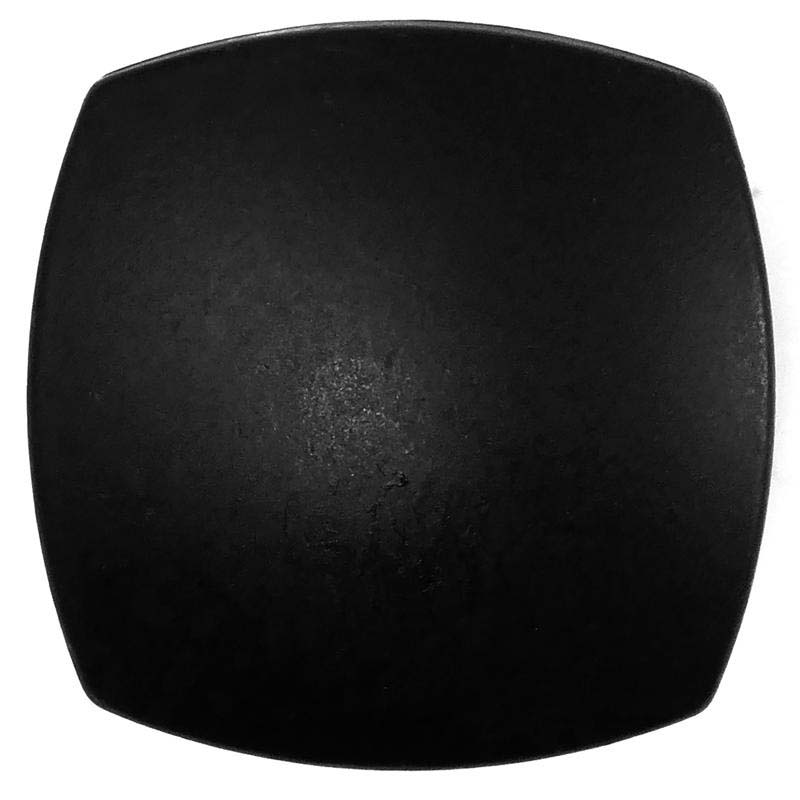 Aventura Cabinet Knob, Mng Hardware, Sqr 1 1/4, Matte Black - 3