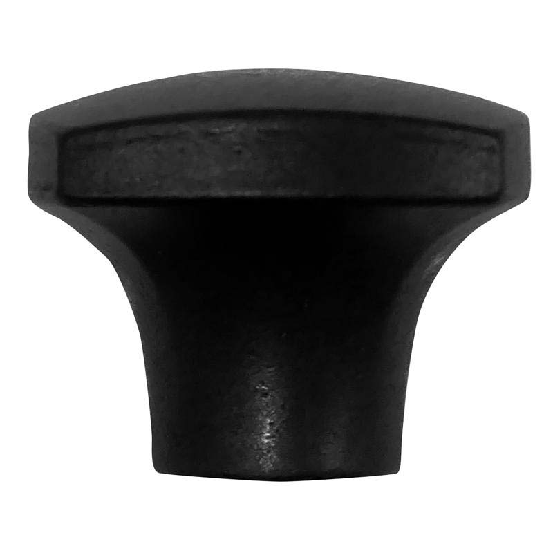 Aventura Cabinet Knob, Mng Hardware, Sqr 1 1/4, Matte Black - 4
