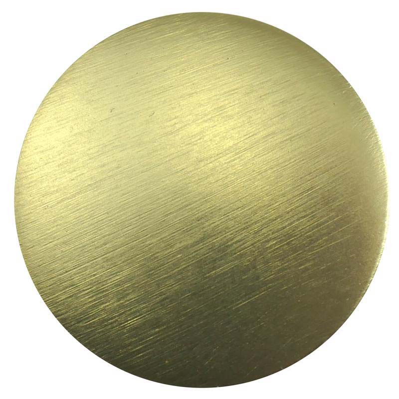 Precision Cabinet Knob, Mng Hardware, Round, Champagne Brass - 2
