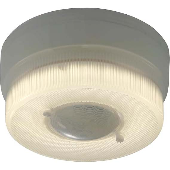 Motion Sensor Closet Light, Iq America, 5 in Dia, 450 Lumens, Battery-Operated - 2