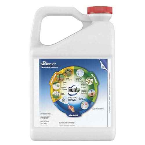 Weed & Grass Killer Concentrate, Roundup, 2.5 gal - 2