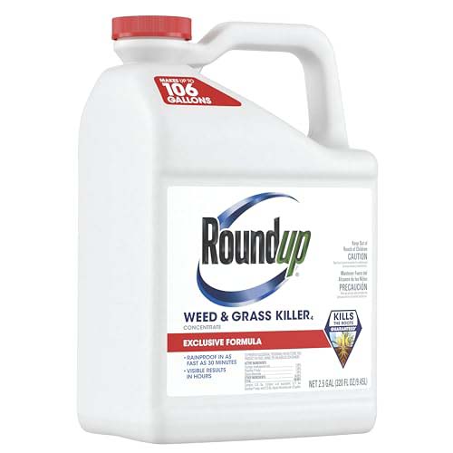 Weed & Grass Killer Concentrate, Roundup, 2.5 gal - 3