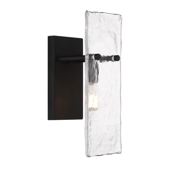 Gentry Vanity Light, Savoy House, 1-Light, Matte Black - 3