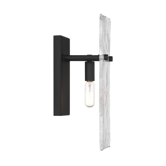 Gentry Vanity Light, Savoy House, 1-Light, Matte Black - 4