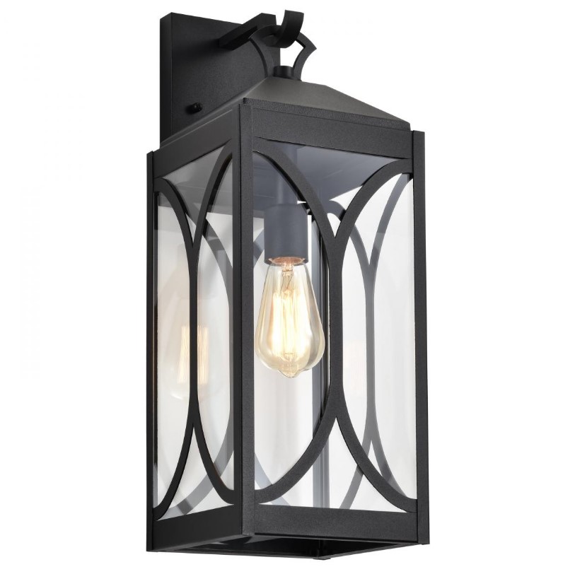 Oaklyn Outdoor Wall Lantern, Nuvo Lighting, 1-Light, 21 in H, Matte Black - 2