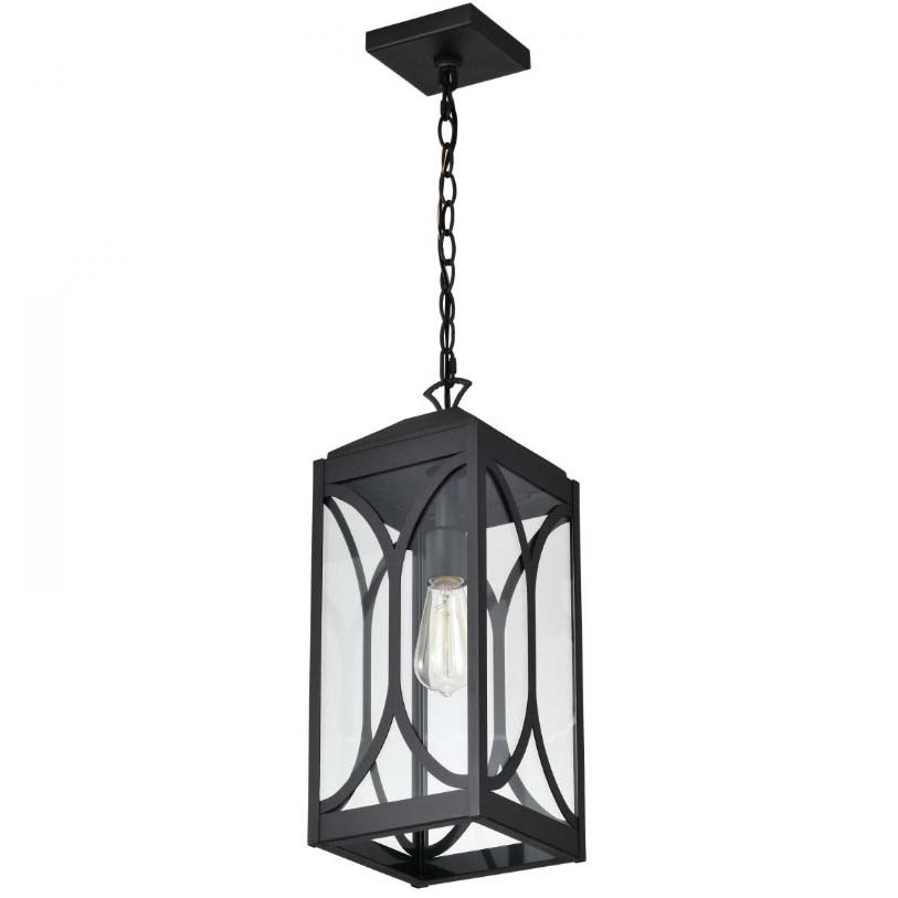 Oaklyn Exterior Hanging Lantern, Nuvo Lighting, 19 in H, Black - 3