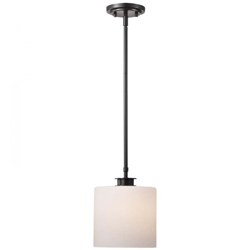 Warren Mini Pendant Light, Nuvo Lighting, Matte Black - 2