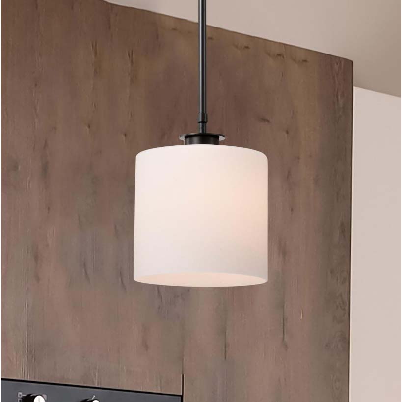 Warren Mini Pendant Light, Nuvo Lighting, Matte Black - 3