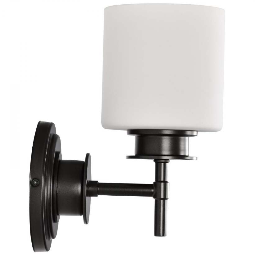Warren Vanity Light, Nuvo Lighting, 1-Light, Matte Black - 3