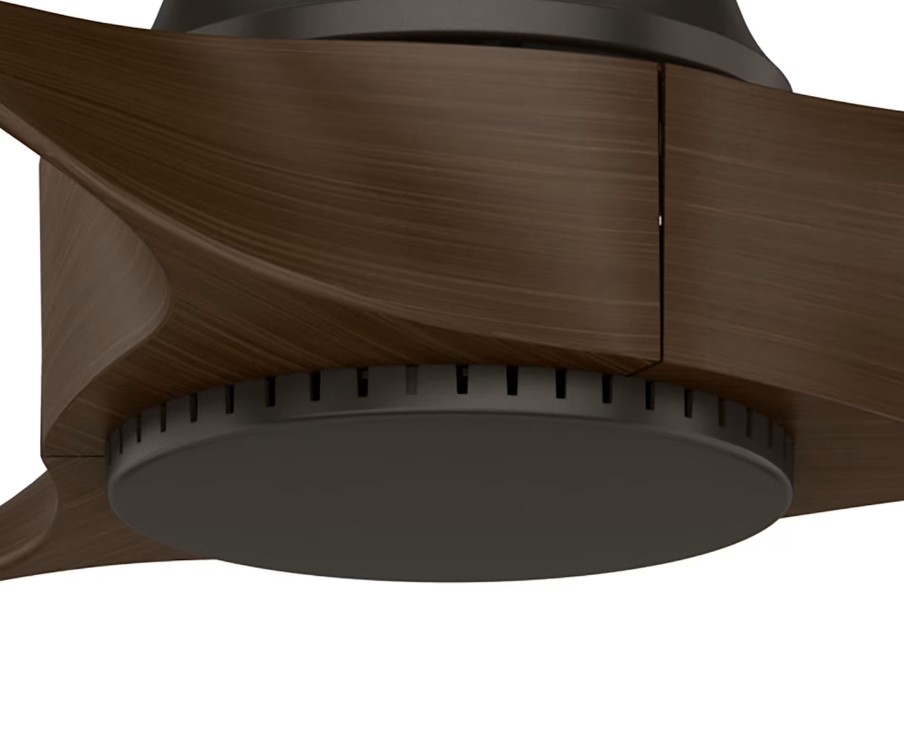 Mosley Outdoor Ceiling Fan, Hunter, 52 in Dia, Bronze/Brushed Cocoa - 2