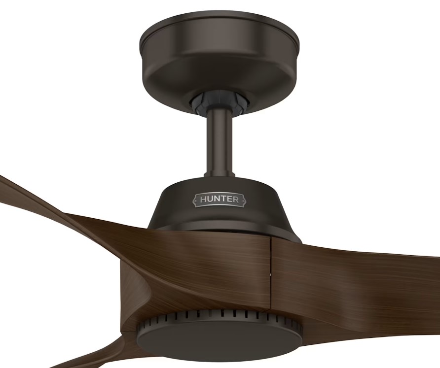 Mosley Outdoor Ceiling Fan, Hunter, 52 in Dia, Bronze/Brushed Cocoa - 3