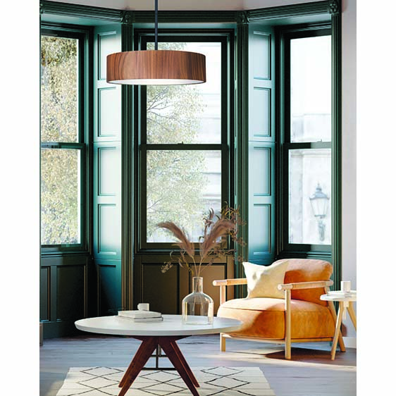Dexter Pendant Light, Canarm, 3-Light, Faux Wood - 4