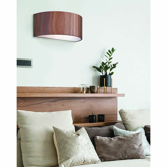 Dexter Wall Sconce, Canarm, 1-Light, 13 in W, Wood - 4