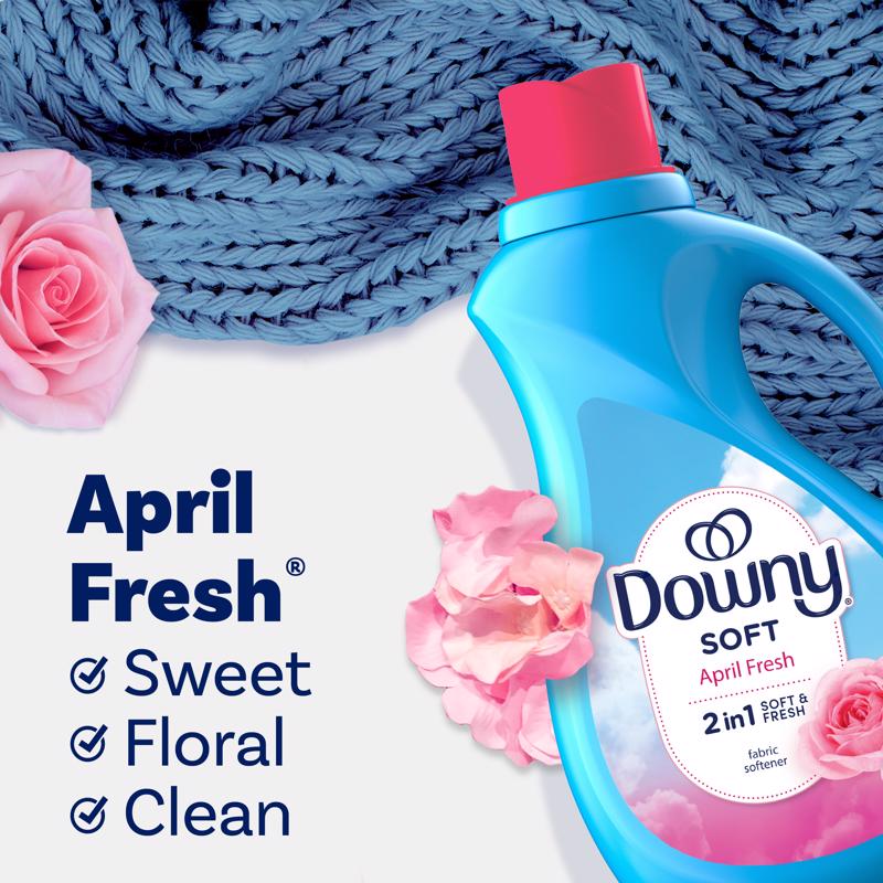 Fabric Softener, Downy, April Fresh, Liquid, 44 oz - 3
