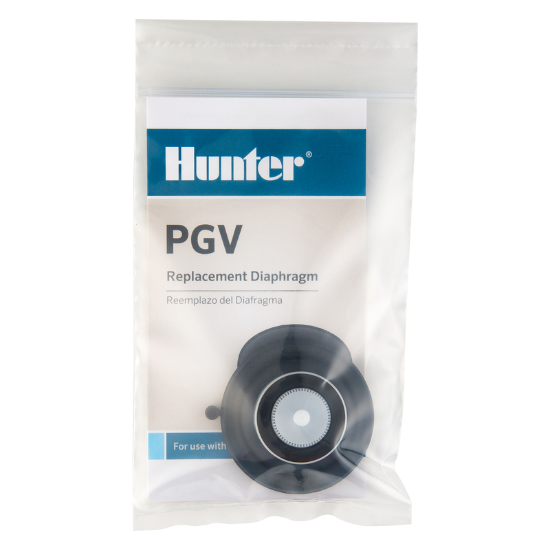Diaphragm, Hunter, Plastic, Black, For: PGV-101G and PGV-101-ASV Valves - 2