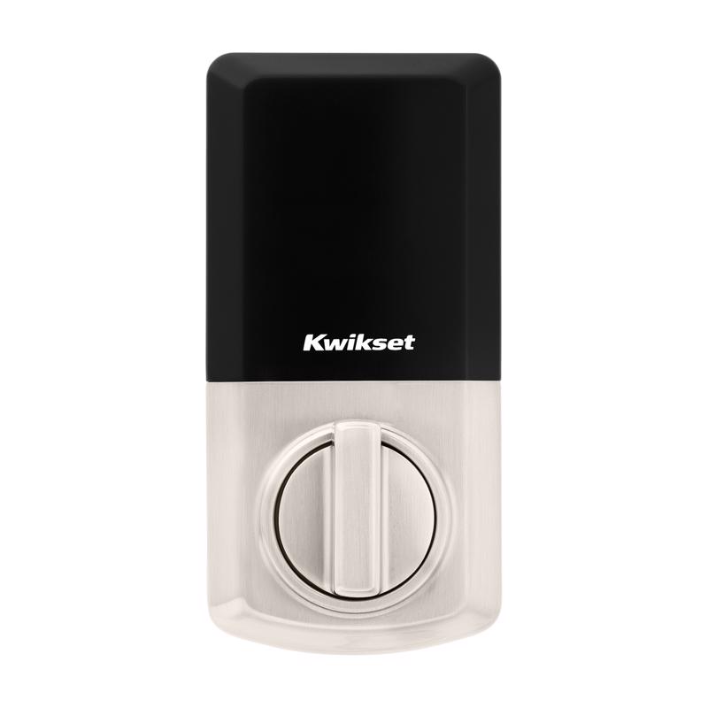 Smartcode Deadbolt, Kwikset, Electronic Touch Pad, Satin Nickel - 3