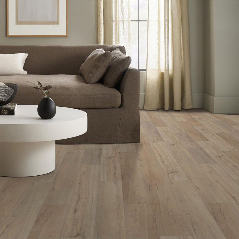Paladin Plus Luxury Vinyl Plank, Shaw, Driftwood, 7 in X 48 in Plank, 18.91 sq ft Per Box - 2