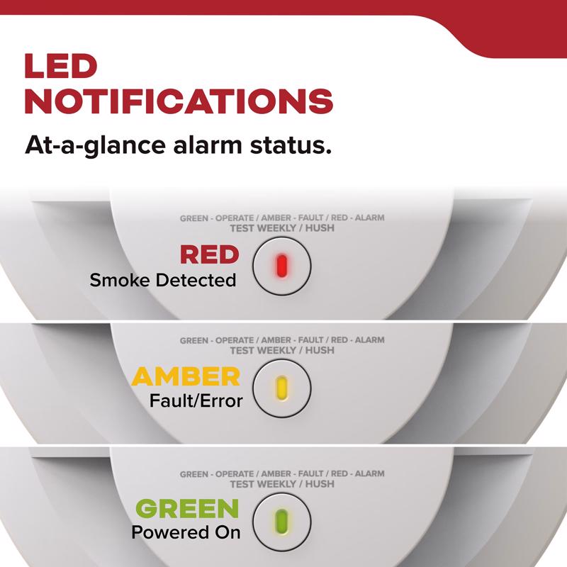 Smoke Alarm, Kidde, 10 Year Battery - 3