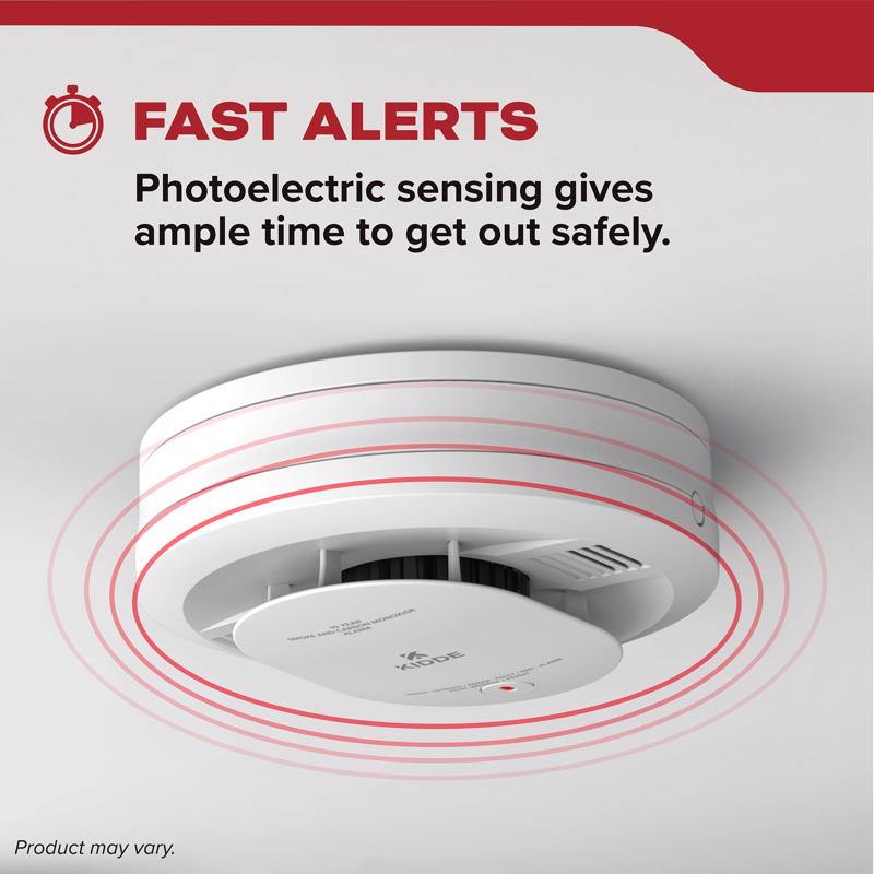 Smoke Alarm, Kidde, 10 Year Battery - 5