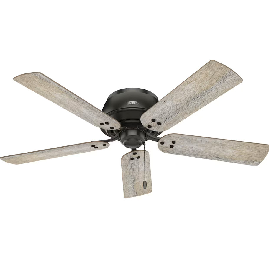 Shady Grove Ceiling Fan, Hunter, with Light, 52 in Dia, Bronze - 2