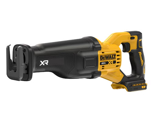 Cordless Reciprocating Saw, Dewalt, 20V Max XR, Brushless, Tool Only - 1