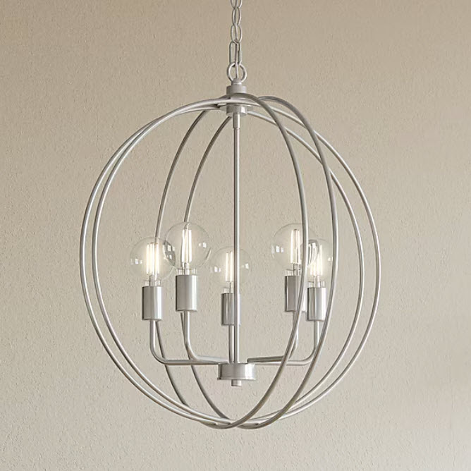 Ellerbrooke Pendant Light, Quoizel, 4-Light, Brushed Nickel - 2