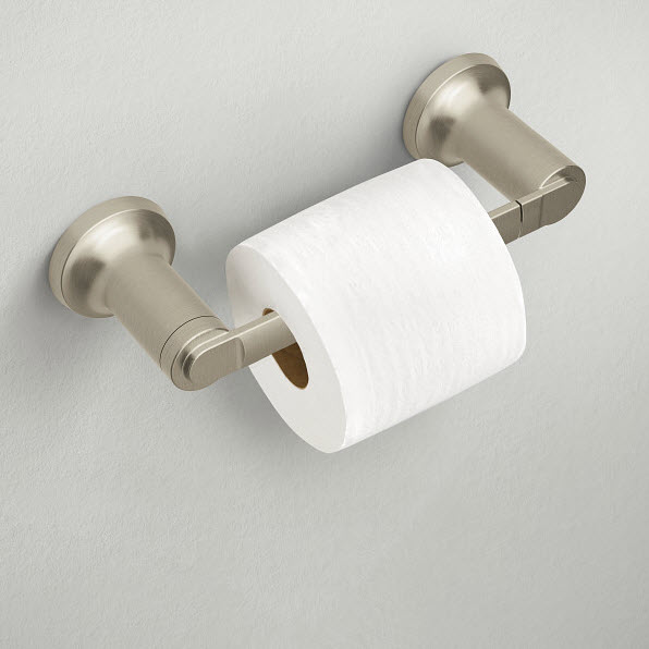 Zyla Toilet Paper Holder, Moen, Brushed Nickel - 2
