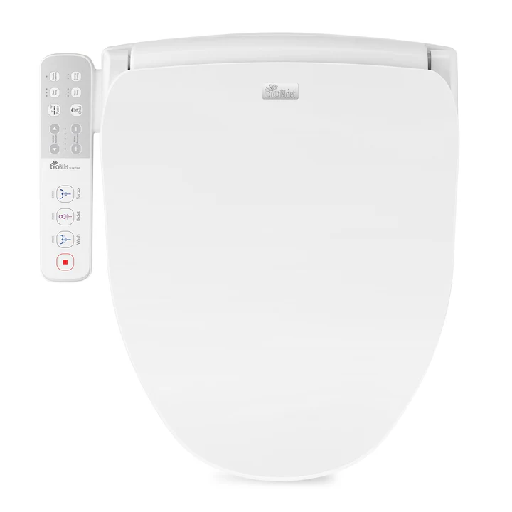Bio Bidet Slim One, Bemis, Smart Toilet Seat, Elongated, White - 1
