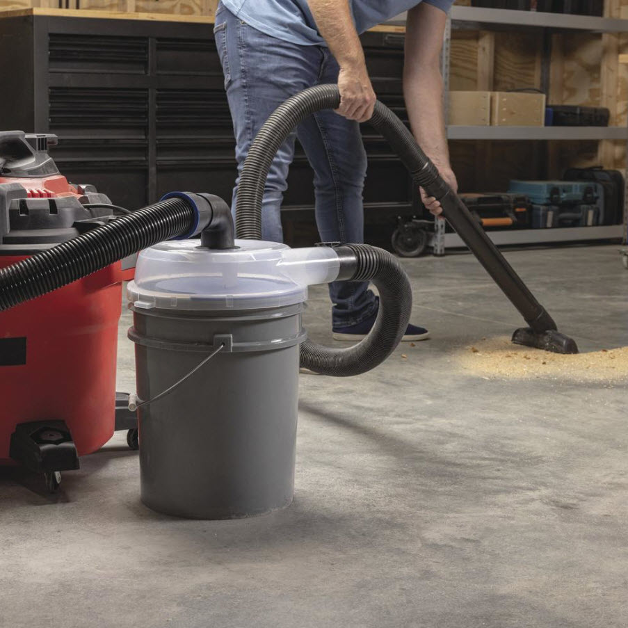 Dust Separator, Kreg, fits 5 Gal Bucket (Sold Separately) - 3