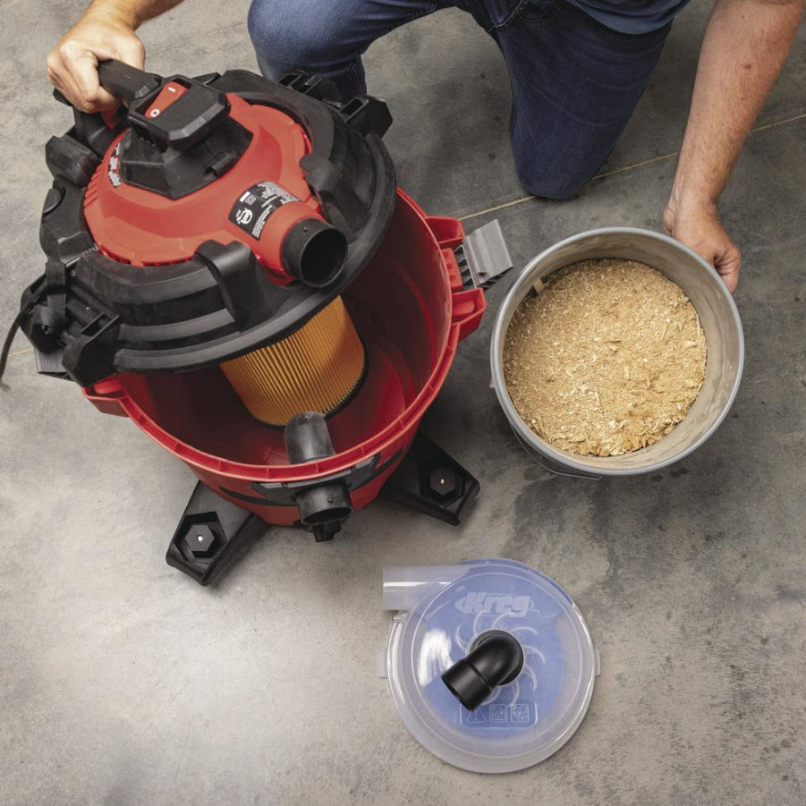 Dust Separator, Kreg, fits 5 Gal Bucket (Sold Separately) - 5