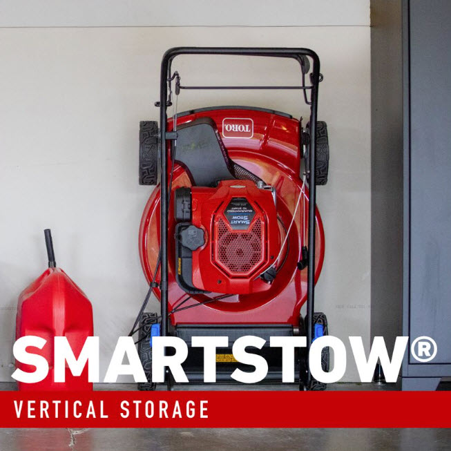 Gas Lawn Mower, Toro, Recycler, 22 in, Self-Propelled, Smartstow, 150 cc - 2