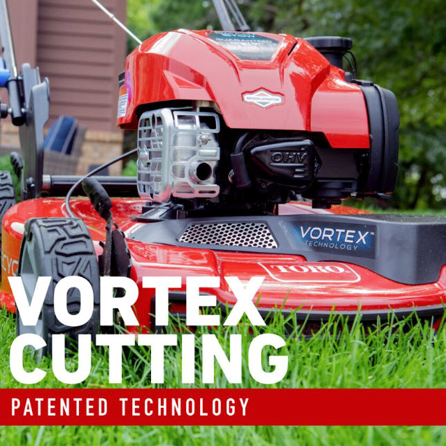 Gas Lawn Mower, Toro, Recycler, 22 in, Self-Propelled, Smartstow, 150 cc - 3