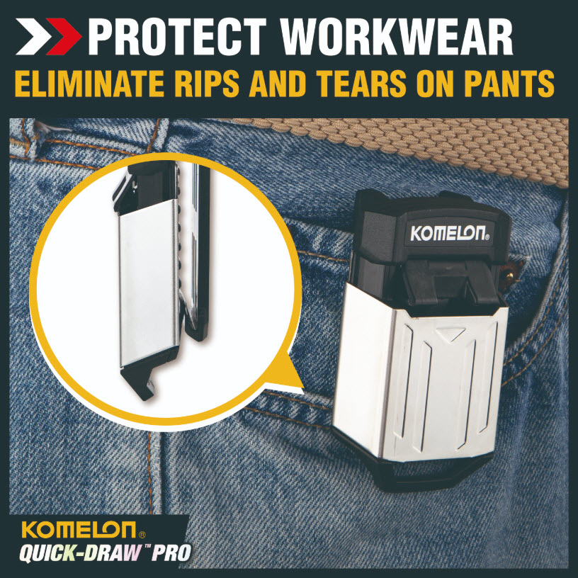 Tape Measure Holster, Komelon, Quick-Draw Pro - 5