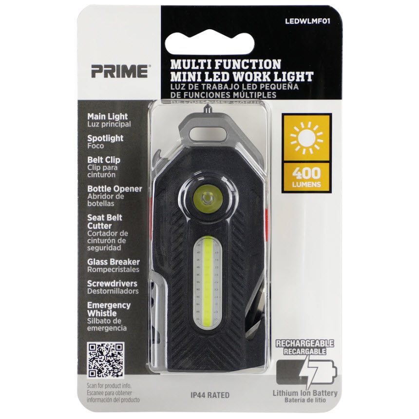 Multi Function LED Work Light, Prime, 400 Lumen, Rechargeable - 2