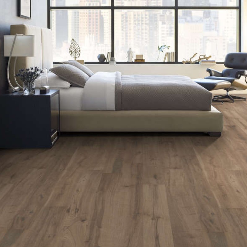 Oak Grove Laminate Flooring, Shaw, 21 sq-ft per Box, Stone Brown - 1