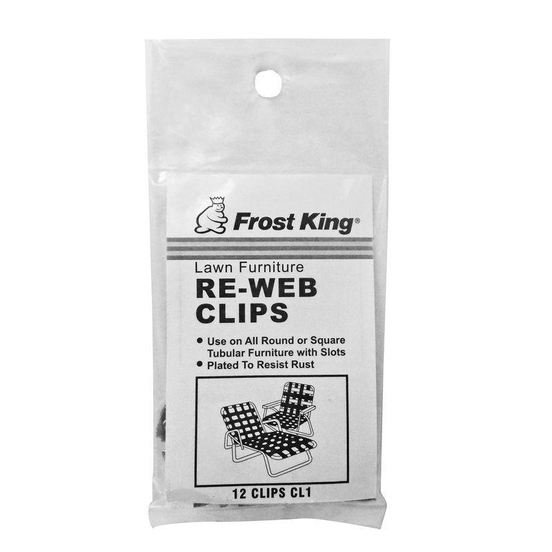 Lawn Chair Clip, Frost King, Aluminum, Silver - 2