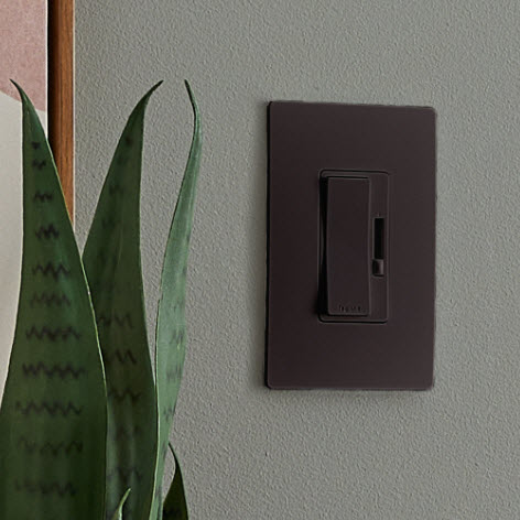 Legrand Radiant LED Advanced 3-Way Dimmer, Pass & Seymour, 150W, Single Pole, Dark Bronze - 3