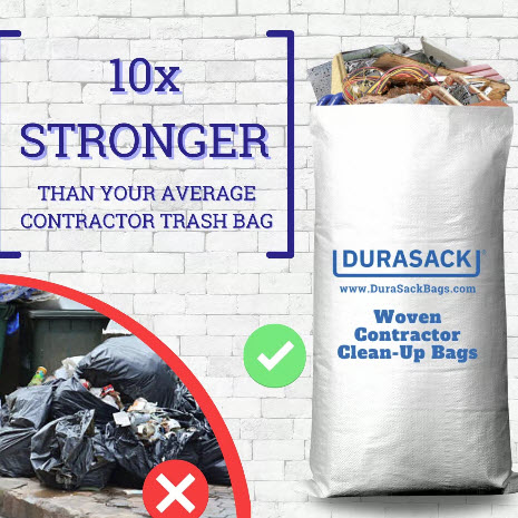 Durasack 40 gal Contractor Bags, Halsted, 16 pk - 2