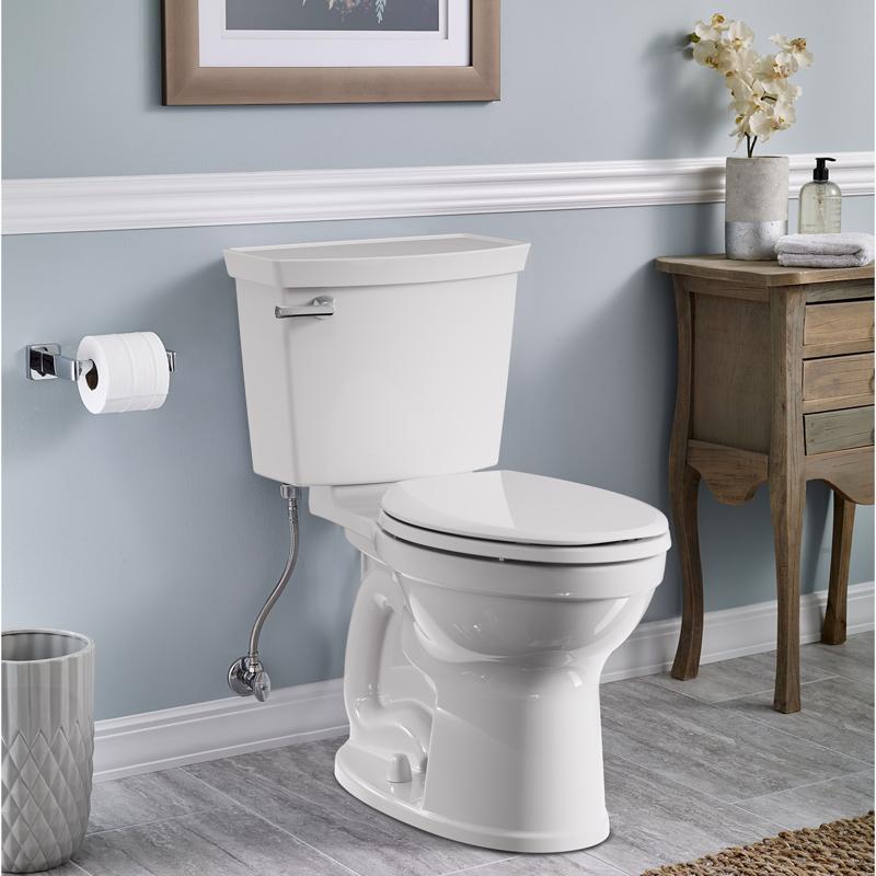 Champion Toilet, American Standard, Elongated Bowl, Chair-Height - 3